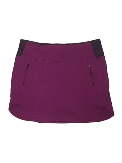Pre-owned Athleta Casual Skirt In Purple