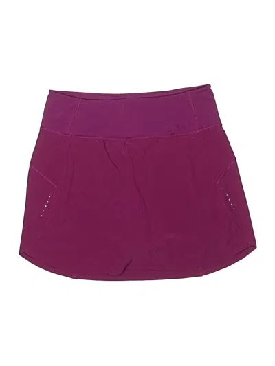 Pre-owned Athleta Casual Skirt In Purple