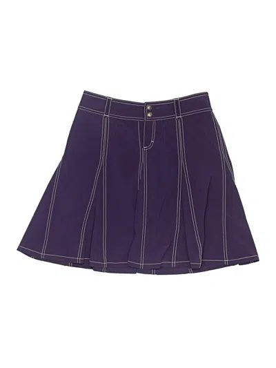 Pre-owned Athleta Casual Skirt In Purple