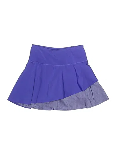 Pre-owned Athleta Casual Skirt In Purple