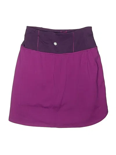 Pre-owned Athleta Casual Skirt In Purple