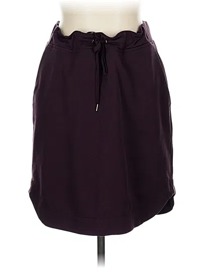 Pre-owned Athleta Casual Skirt In Purple