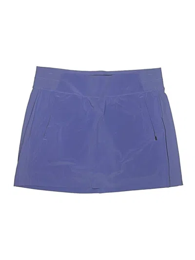 Pre-owned Athleta Casual Skirt In Purple