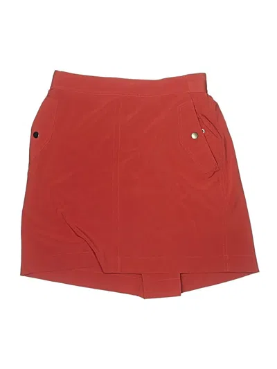 Pre-owned Athleta Casual Skirt In Red