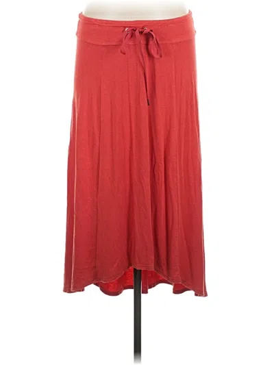 Pre-owned Athleta Casual Skirt In Red