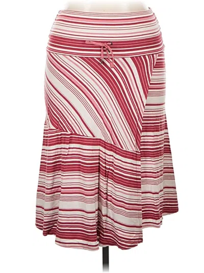Pre-owned Athleta Casual Skirt In Red