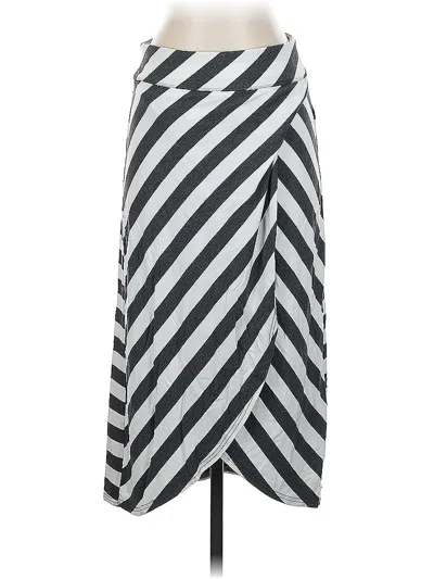 Pre-owned Athleta Casual Skirt In Silver