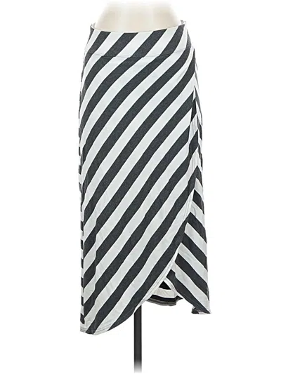 Pre-owned Athleta Casual Skirt In Silver