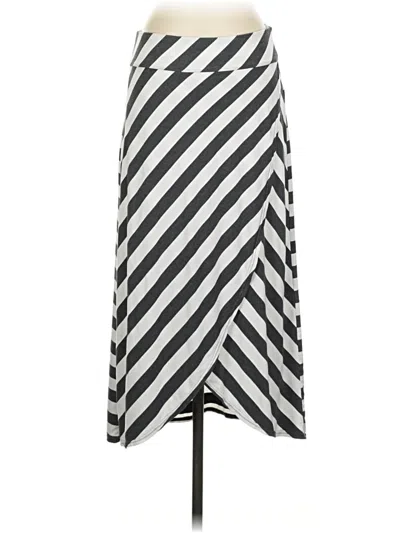 Pre-owned Athleta Casual Skirt In Silver