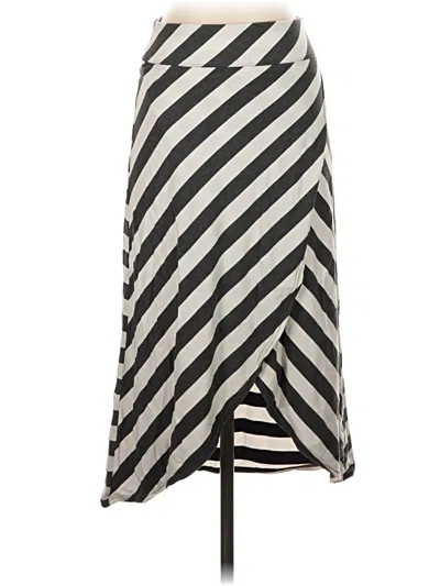 Pre-owned Athleta Casual Skirt In Silver