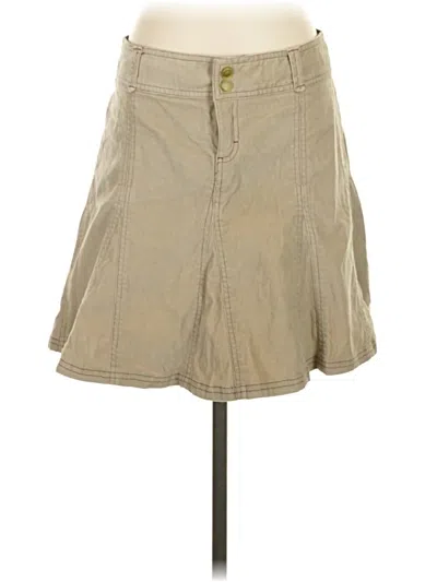 Pre-owned Athleta Casual Skirt In Tan