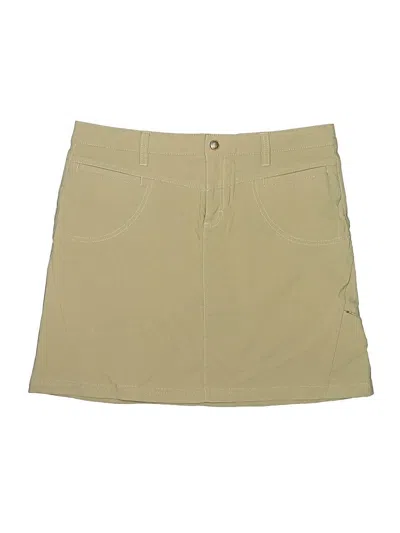 Pre-owned Athleta Casual Skirt In Tan