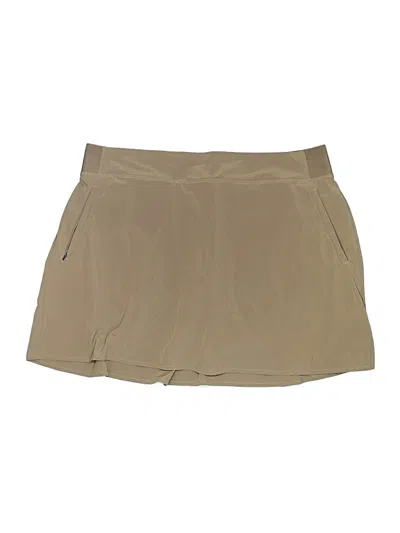 Pre-owned Athleta Casual Skirt In Tan