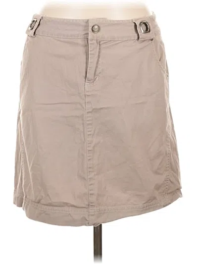 Pre-owned Athleta Casual Skirt In Tan