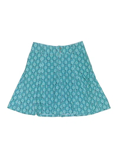 Pre-owned Athleta Casual Skirt In Teal
