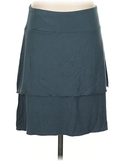 Pre-owned Athleta Casual Skirt In Teal