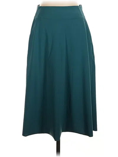 Pre-owned Athleta Casual Skirt In Teal