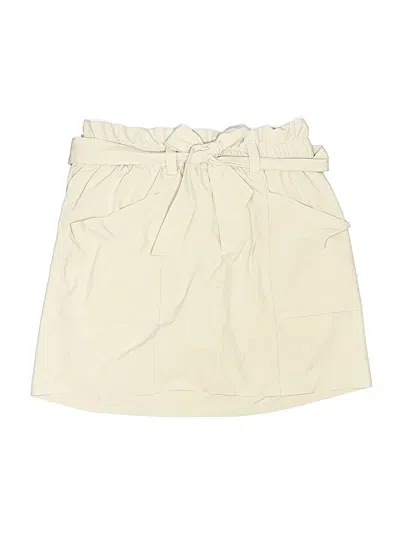 Pre-owned Athleta Casual Skirt In White