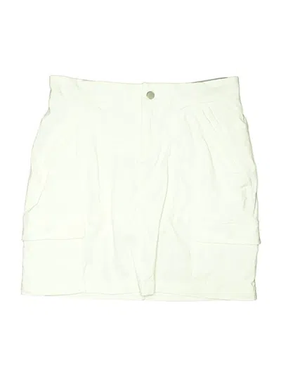 Pre-owned Athleta Casual Skirt In White