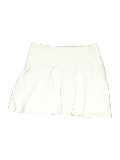 Pre-owned Athleta Casual Skirt In White