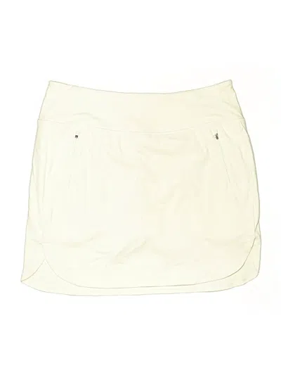 Pre-owned Athleta Casual Skirt In White