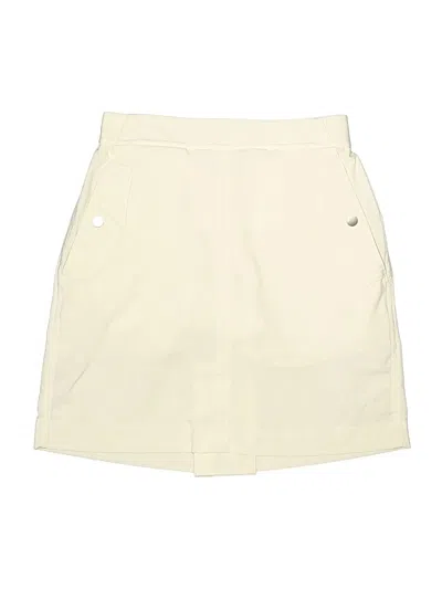Pre-owned Athleta Casual Skirt In White