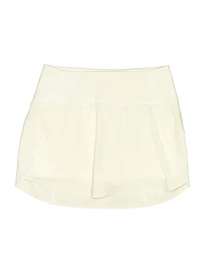 Pre-owned Athleta Casual Skirt In White