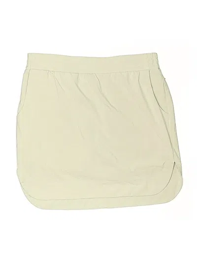 Pre-owned Athleta Casual Skirt In White