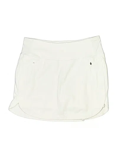 Pre-owned Athleta Casual Skirt In White