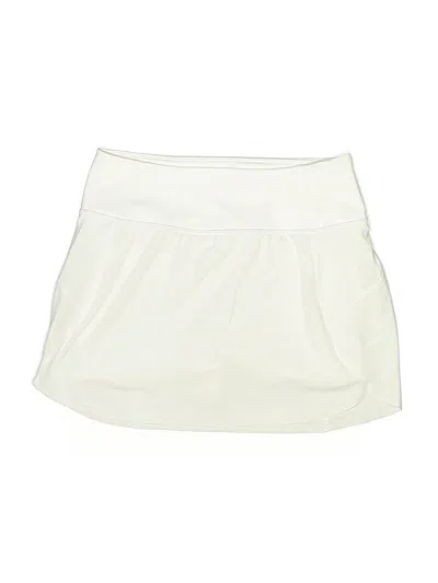Pre-owned Athleta Casual Skirt In White