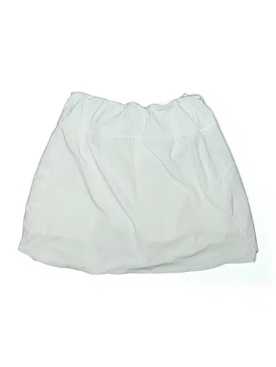 Pre-owned Athleta Casual Skirt In White