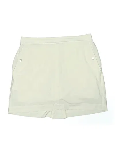 Pre-owned Athleta Casual Skirt In White