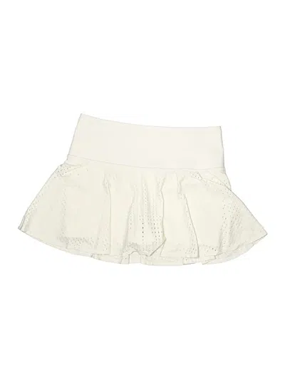 Pre-owned Athleta Casual Skirt In White