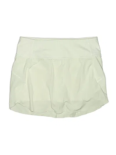 Pre-owned Athleta Casual Skirt In White
