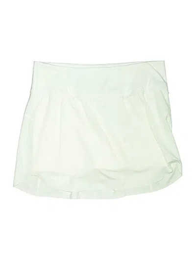Pre-owned Athleta Casual Skirt In White