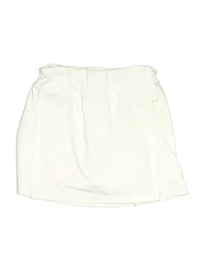 Pre-owned Athleta Casual Skirt In White