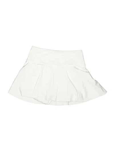 Pre-owned Athleta Casual Skirt In White