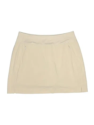 Pre-owned Athleta Casual Skirt In White