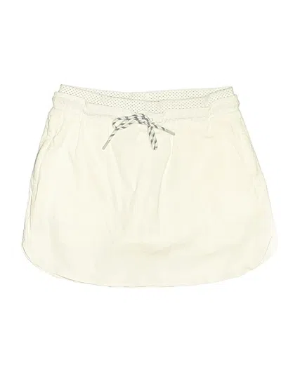 Pre-owned Athleta Casual Skirt In White