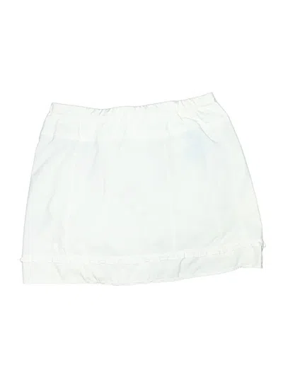 Pre-owned Athleta Casual Skirt In White