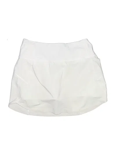 Pre-owned Athleta Casual Skirt In White