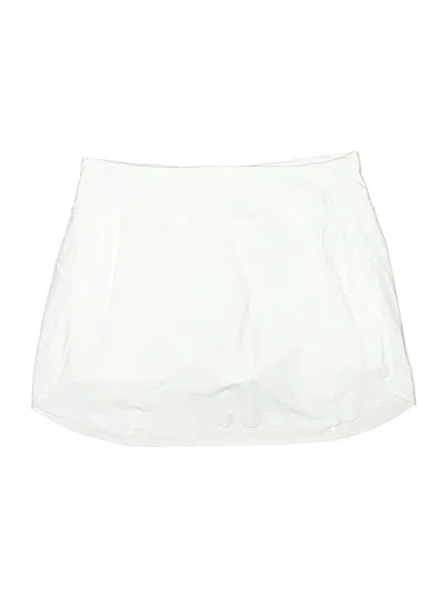 Pre-owned Athleta Casual Skirt In White