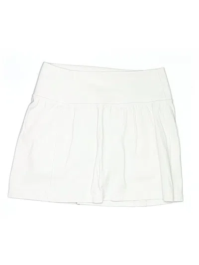 Pre-owned Athleta Casual Skirt In White