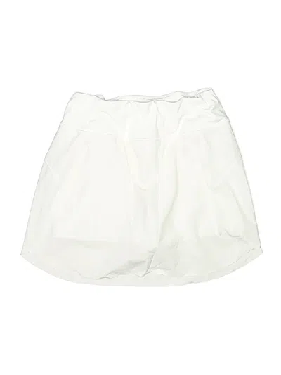 Pre-owned Athleta Casual Skirt In White