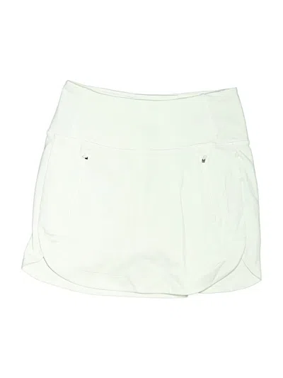 Pre-owned Athleta Casual Skirt In White