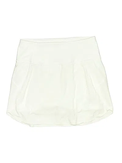 Pre-owned Athleta Casual Skirt In White