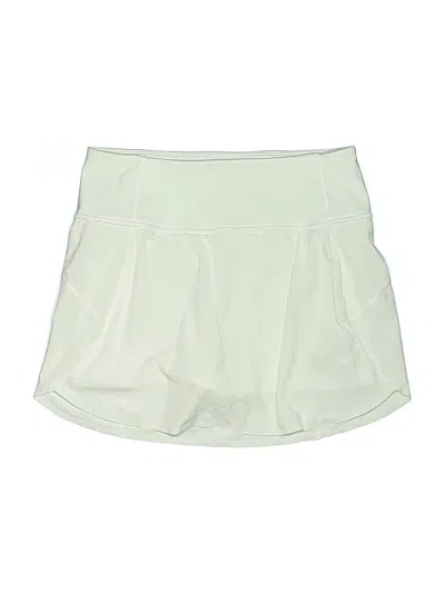 Pre-owned Athleta Casual Skirt In White