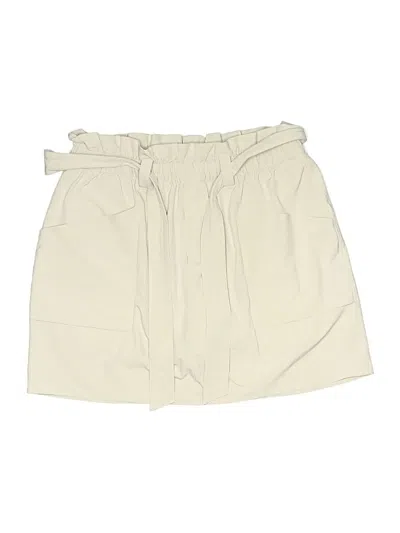 Pre-owned Athleta Casual Skirt In White