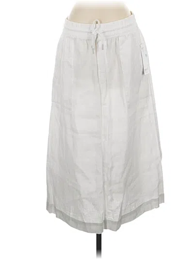 Pre-owned Athleta Casual Skirt In White