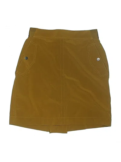 Pre-owned Athleta Casual Skirt In Yellow